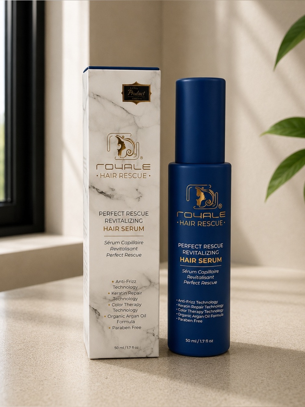 $150 New Royale Perfext Rescue Revitalizing Hair Serum